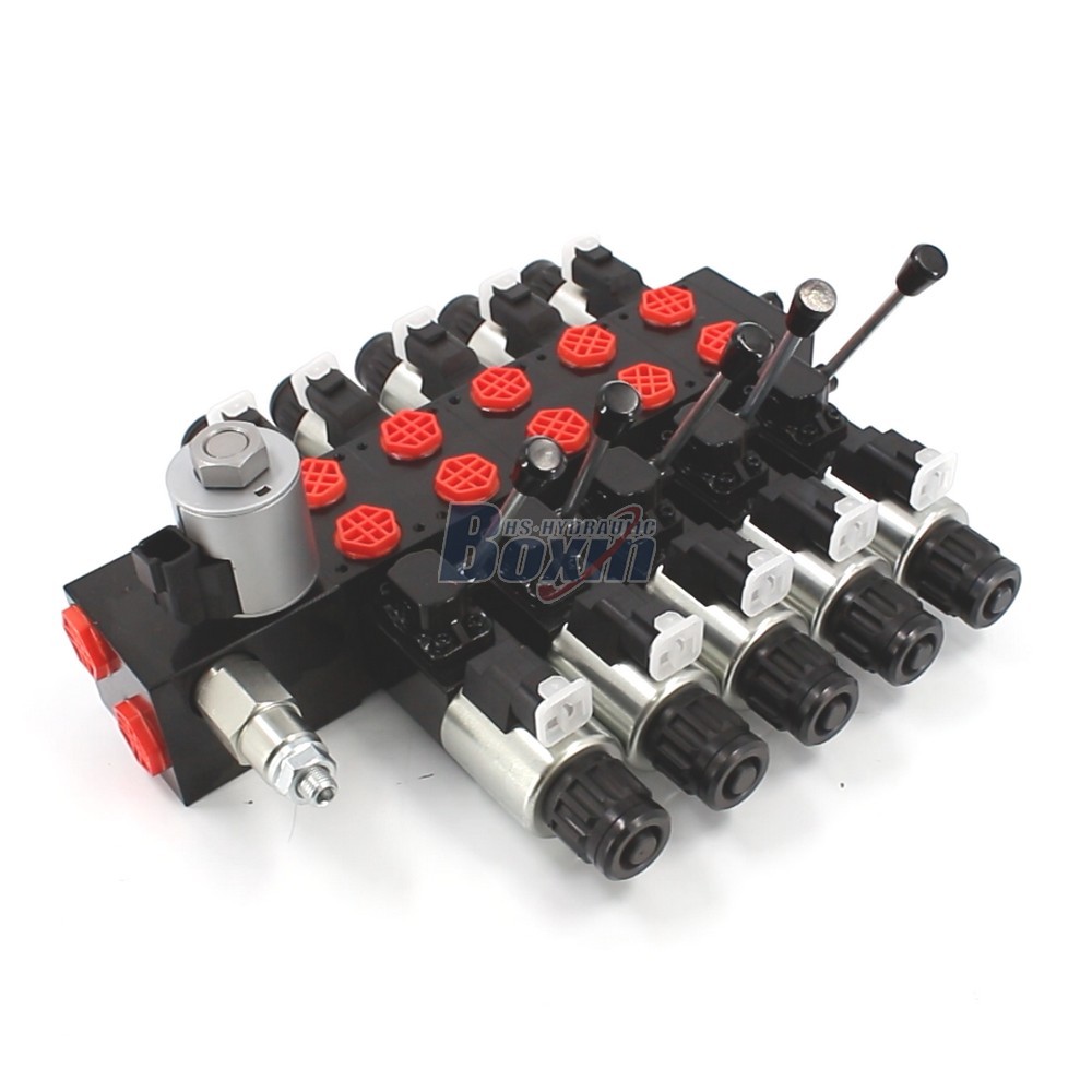 Seeking Global Distributors and Wholesalers for DCV56 Solenoid 5 Spool Sectional Valve main image